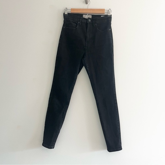 Everlane Denim - Everlane The Midrise Skinny Jean Black Denim Pants Ankle Length Women’s Size 27